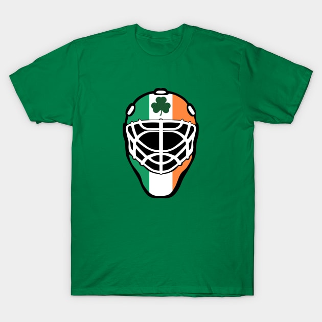 Irish Goalie Mask T-Shirt by fearcity